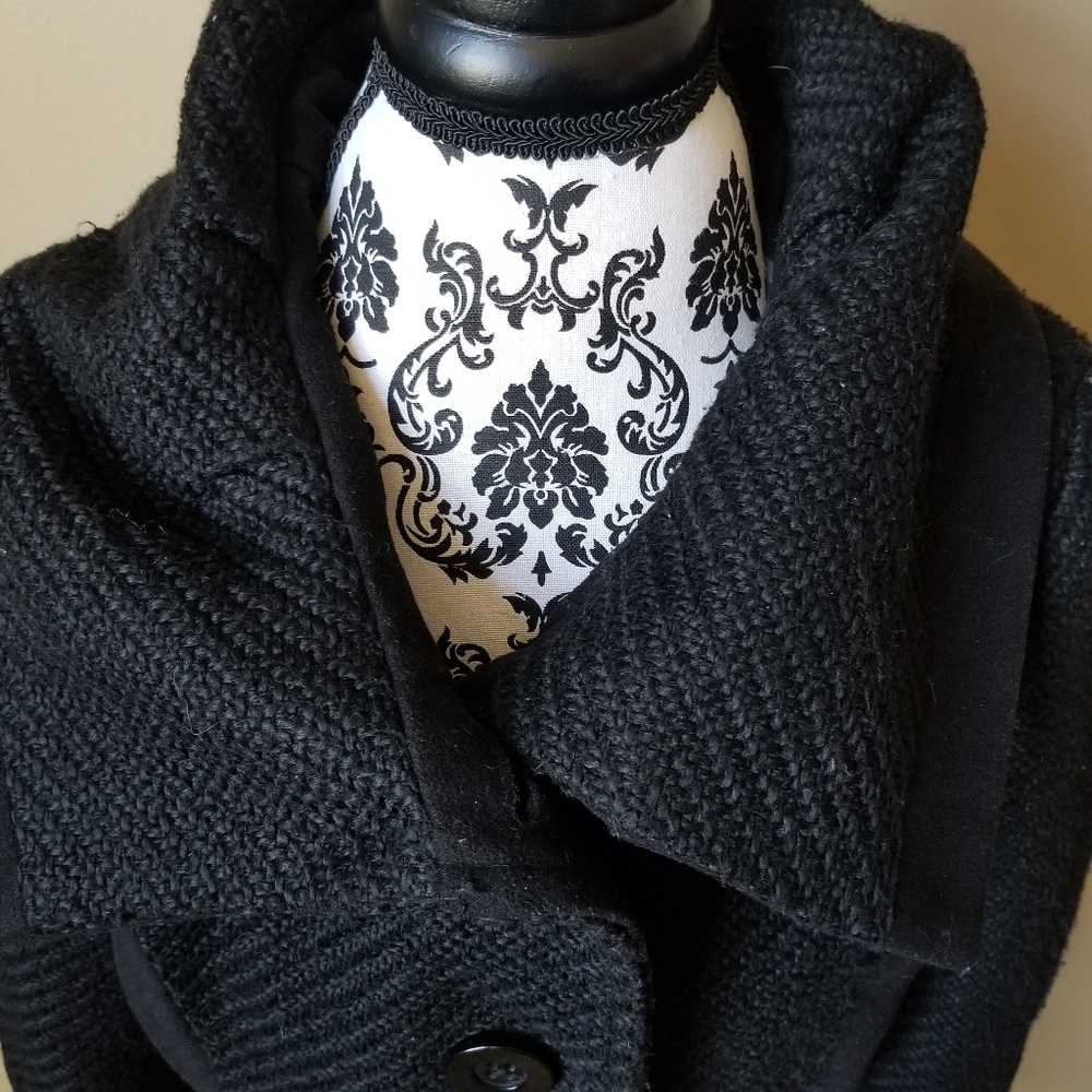 APT 9 BLACK PEACOAT - Picture 4 of 10